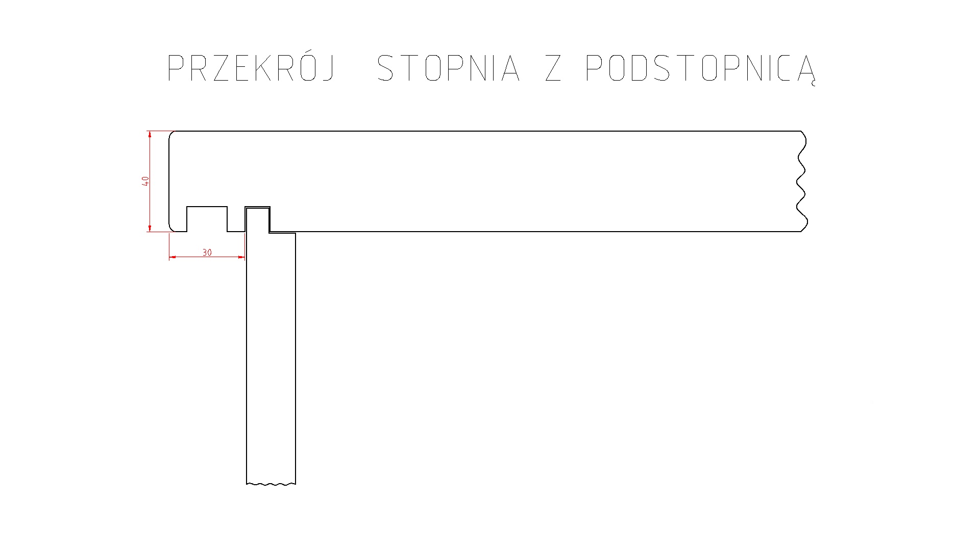 Stopnica bukowa LITA, szer. 65, gr. 4 - obrazek 7